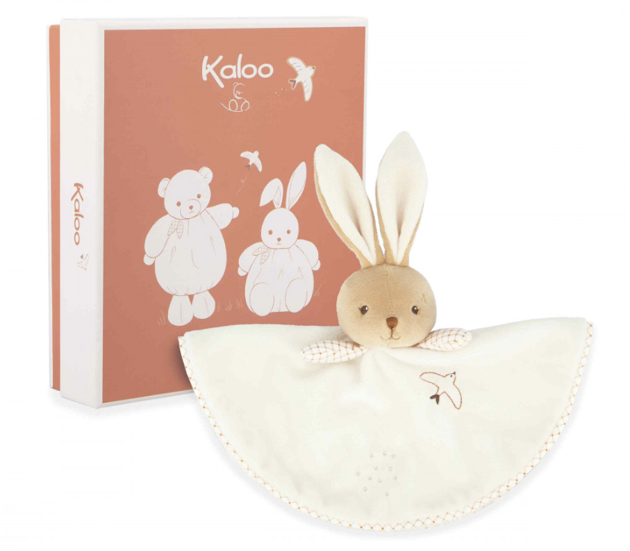 Doudou lapin rond Crème - Kaloo