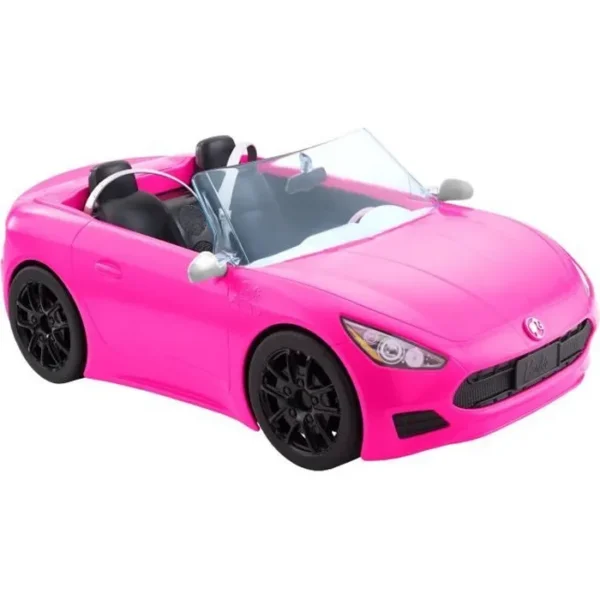 Voiture Cabriolet de Barbie - Véhicule poupée mannequin - Mattel