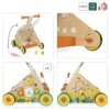 chariot-multi-activites-lapin-en-bois (1) Chariot Multi-Activités Lapin en bois - Janod