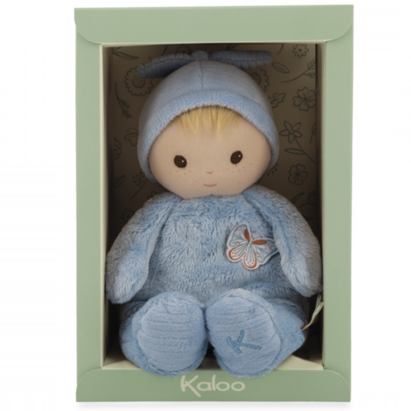 Poupon en tissu Lin Bleu - Kaloo