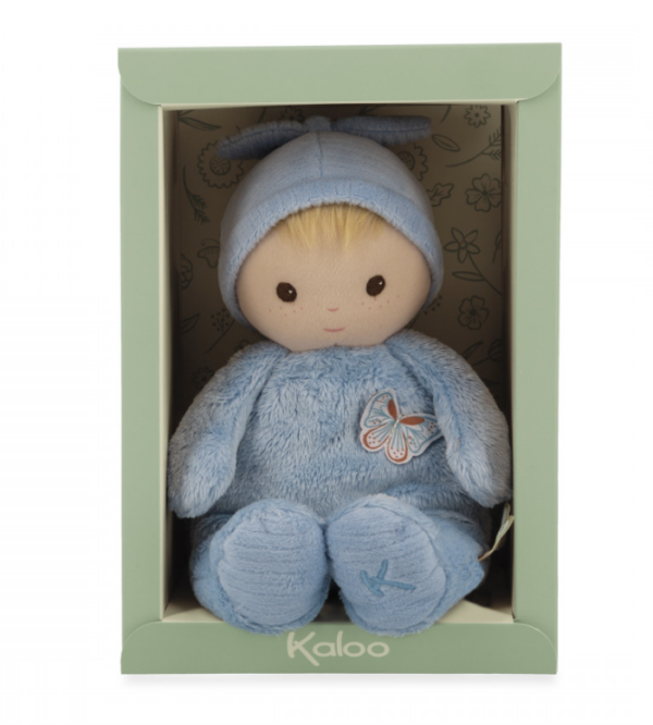 Poupon en tissu Lin Bleu - Kaloo