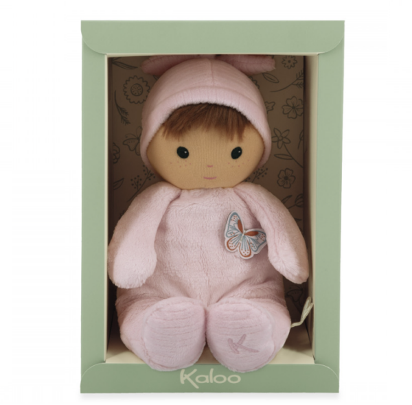 Poupon en tissu Camélia rose - Kaloo