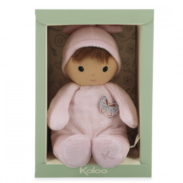 Poupon en tissu Camélia rose - Kaloo