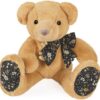 71Kr2pbFpLL._AC_SL1500_ Peluche Ours - Marron Clair - 25 Cm - Collection Copains Câlins - Histoire d'Ours