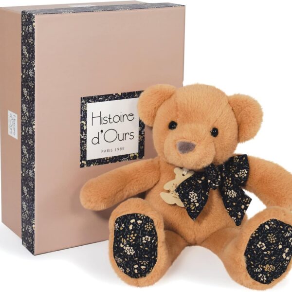 Peluche Ours - Marron Clair - 25 Cm - Collection Copains Câlins - Histoire d'Ours