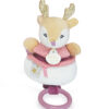 Peluche musicale renne beige - 20 cm - Doudou & Compagnie