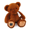 Ours en peluche marron Cappuccino - LE NOUNOURS - 40 cm - Histoire d'Ours