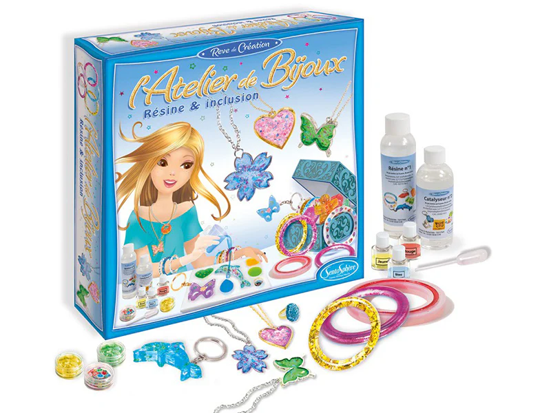 L'atelier de bijoux - Résine et inclusion Sentosphère