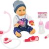 51Icv2ldyuL._AC_ Bébé Ninon Docteur Intéractif 35 Cm - Wdk Partner