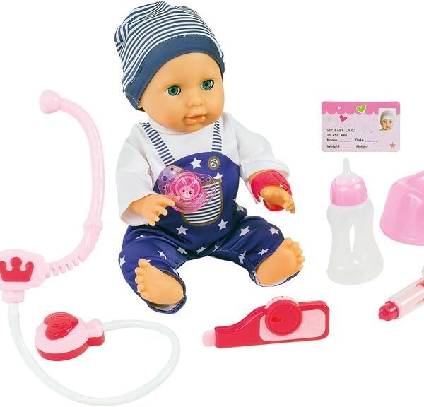 Bébé Ninon Docteur Intéractif 35 Cm - Wdk Partner