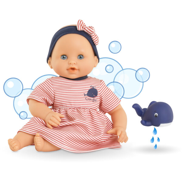 883a819be9c54a3d83eafa28614d Poupon Bébé Bain Calypso - Baleine - Corolle