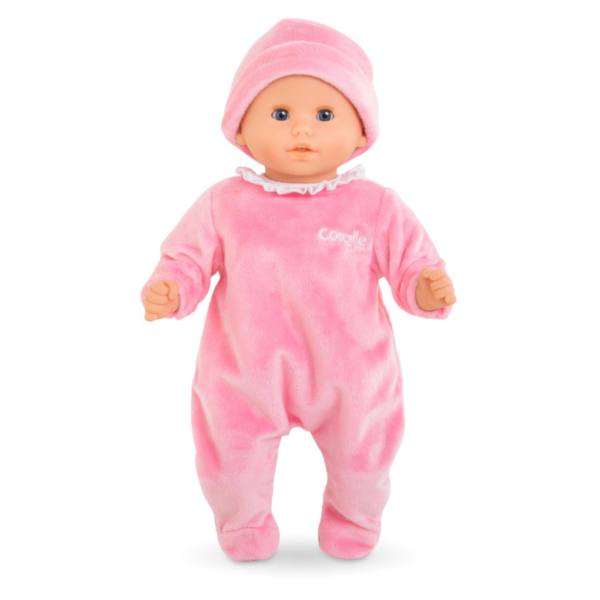 Pyjama rose et bonnet pour poupon 30 cm - Corolle