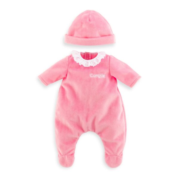 9000141130_005 Pyjama rose et bonnet pour poupon 36 cm - Corolle