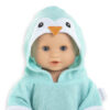 Cape de Bain Pingouin pour poupon 30 cm - Corolle