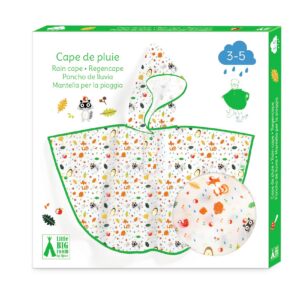 Cape de pluie sous-bois(3-5 ans) - Little By Room By Djeco