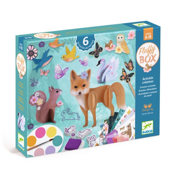 Fluffy box - Coffret Activités Créatives - Djeco