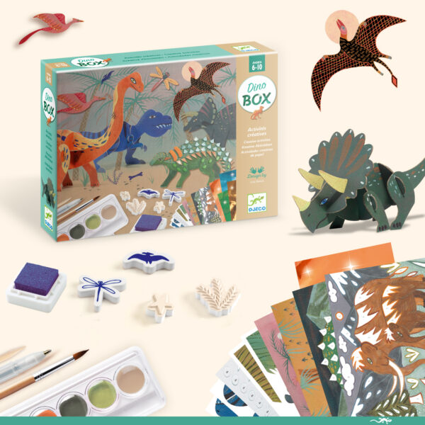 Dino Box - Activités Créatives - Djeco