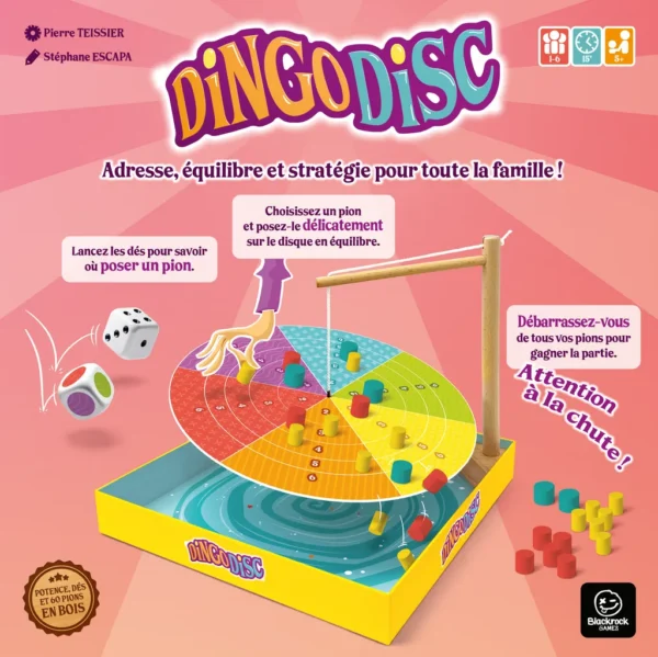 Jeu Dingo Disc - Blackrock Games
