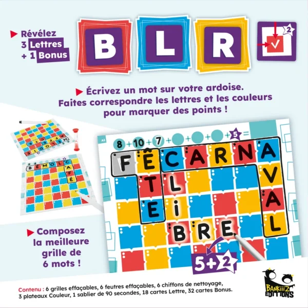 dos-boite Color Words - Bankiiz Editions