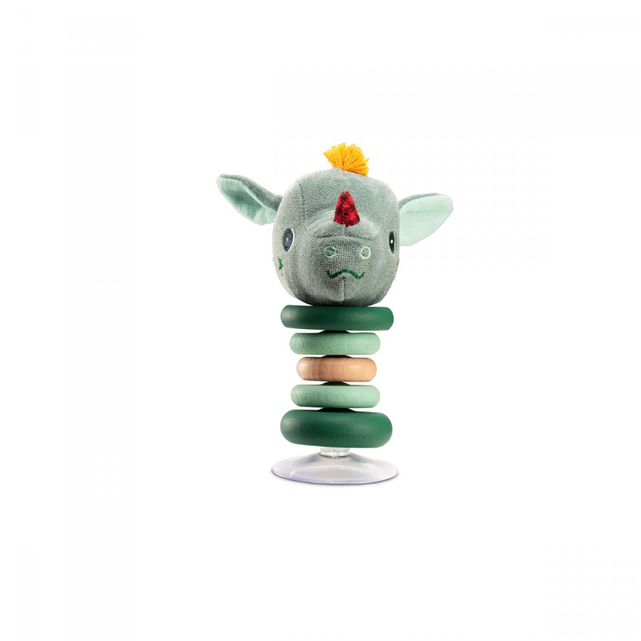 Hochet à ventouse Joe le dragon - Lilliputiens