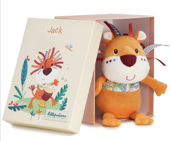 Jack, la peluche câline - Lilliputiens