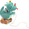 Peluche à tirer Joe le dragon - Lilliputiens