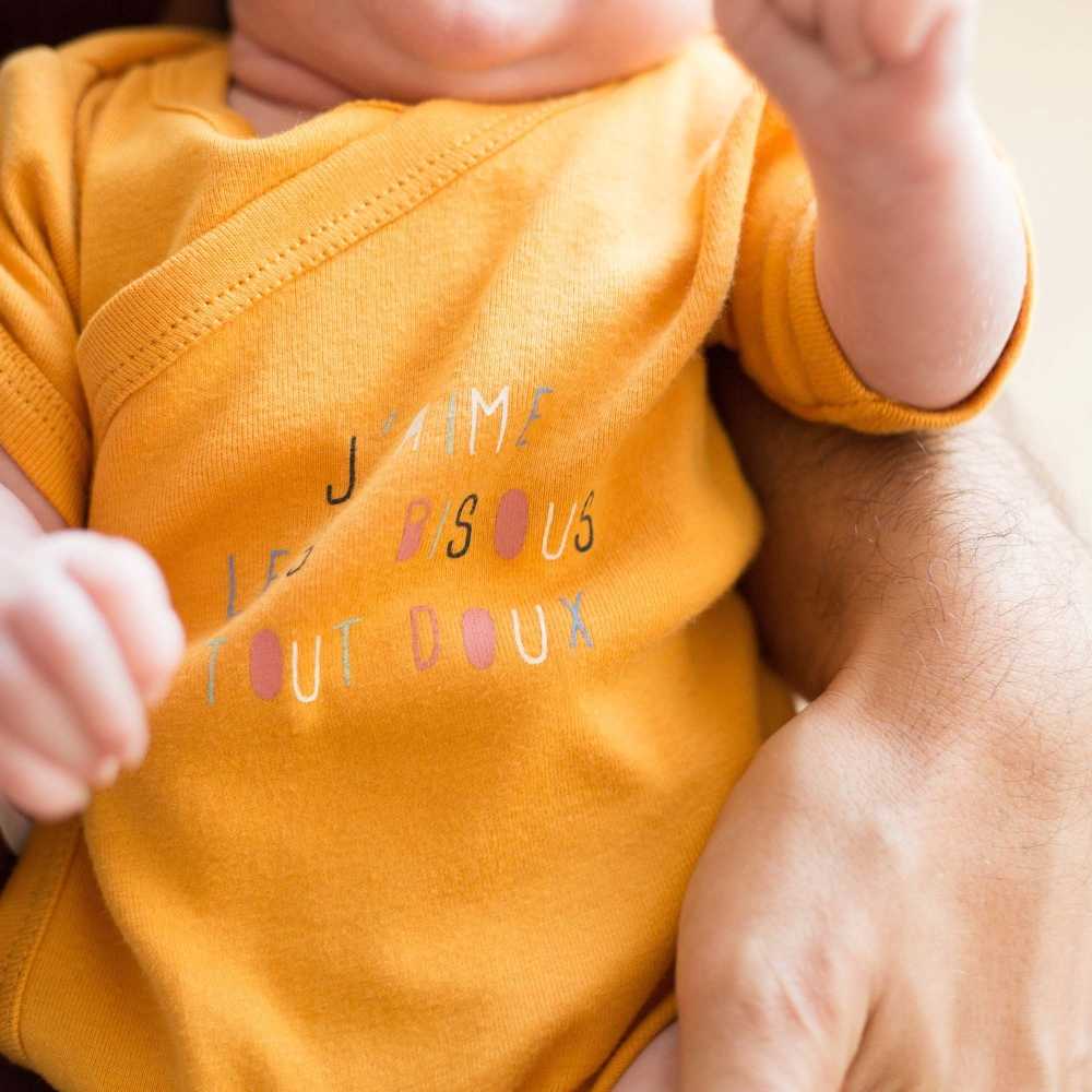 Bodies manches courtes - J'aime les bisous - Trois kilos sept – Image 3