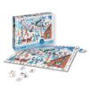 Puzzle 100 pièces " Cherche et trouve " - Sports d'Hiver - Calypto By Sentosphere