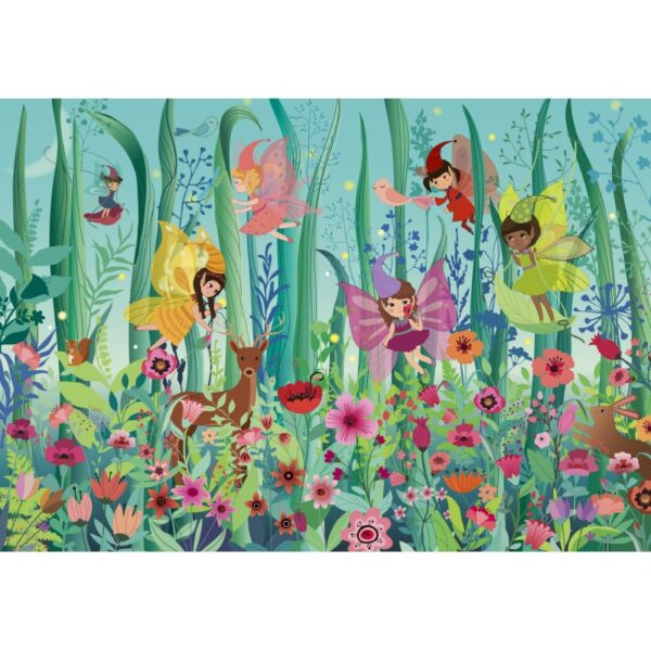 Puzzle 2 x 24 pièces - Elfes et Fées - Calypto by Sentosphere