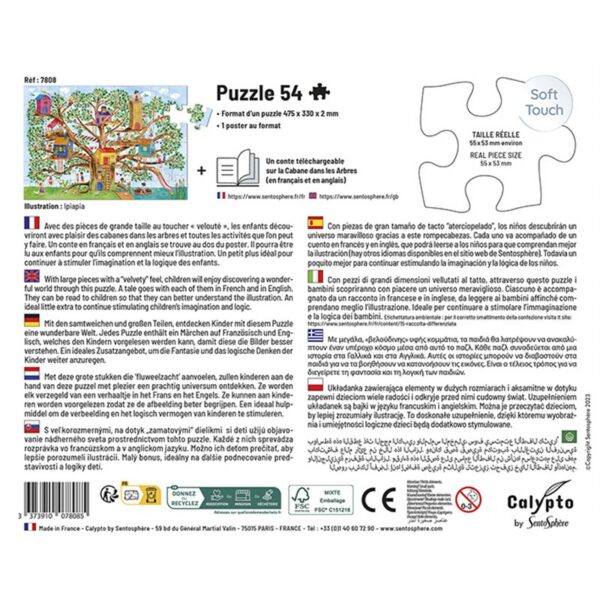 puzzle-54-pieces-la-cabane-dans-les-arbres (3) Puzzle 54 pièces - La Cabane dans les Arbres - Calypto By Sentosphere