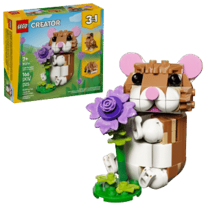 L’adorable hamster et la fleur - Lego Creator 31376