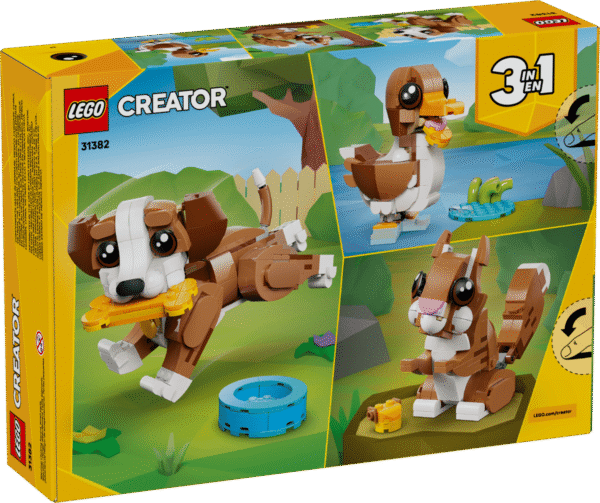 Les adorables animaux : le chiot joueur - Lego Creator 31382