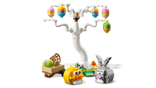Le lapin de Pâques et la chasse aux œufs - Lego 40808