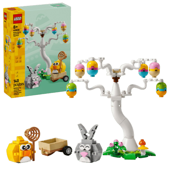 Le lapin de Pâques et la chasse aux œufs - Lego 40808
