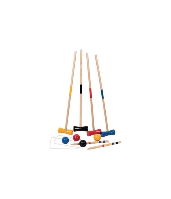 415MK78R4QL._AC_ Filet Croquet 4 Joueurs - Bois - WDK Groupe Partner