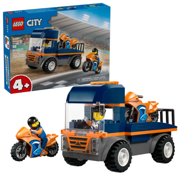 Le transporteur de motos - Lego City 60491