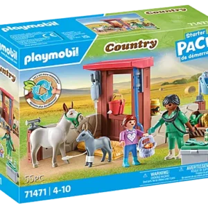 Vétérinaire avec animaux de la ferme - Playmobil 71471
