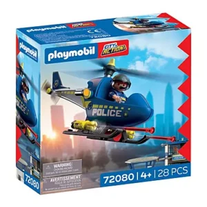 Hélicoptère de police - Playmobil 72080