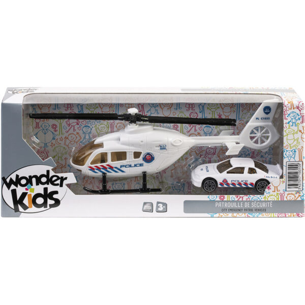 Helico Secours+auto Metal Assortiment Wonderkids