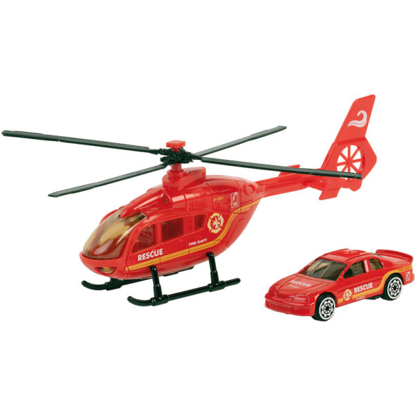 Helico Secours+auto Metal Assortiment Wonderkids
