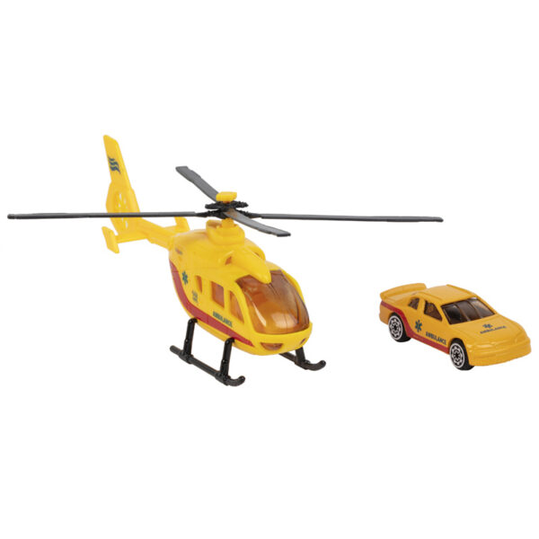 Helico Secours+auto Metal Assortiment Wonderkids