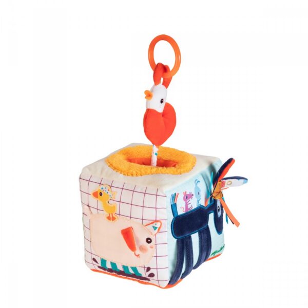 Cube-sonore-dactivites-Ferme Cube d'activités sonore ferme - Lilliputiens