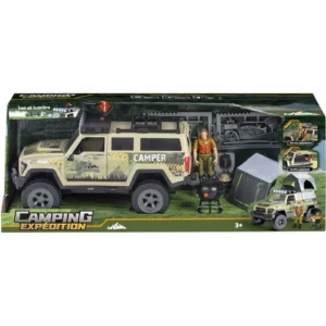 VEH 4X4 CAMPING  SON LUM ABC 887954 - 4 sons - Barbecue lumineux - 29 cm