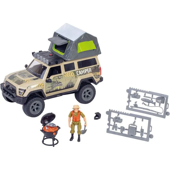 VEH 4X4 CAMPING SON LUM ABC 887954 - 4 sons - Barbecue lumineux - 29 cm – Image 2