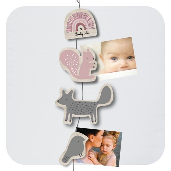 Guirlande porte photos “rainbow rose” – LOVELY TRIBU