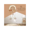 Mobile porte photos en bois RAINBOW Terracotta LOVELY TRIBU