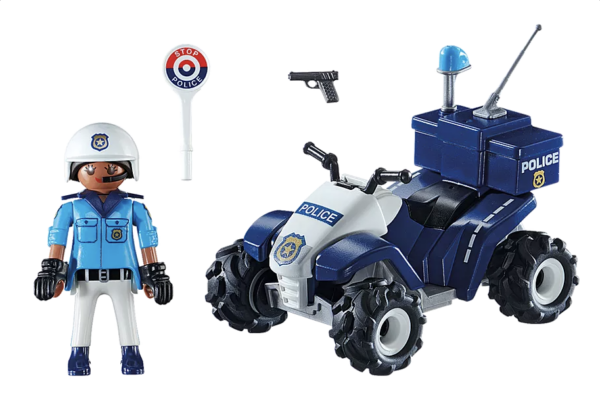Policier et quad - Playmobil 71092
