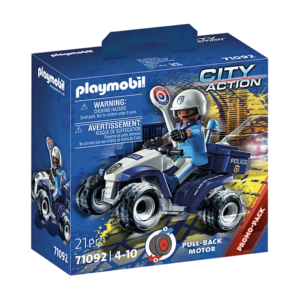 Policier et quad - Playmobil 71092