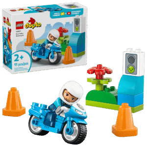 La moto de police bleue - Lego Duplo 10471