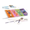 Livre de coloriage avec 40 pages pour concevoir des tenues de mode - Depesche 12447 Create Your TOPModel